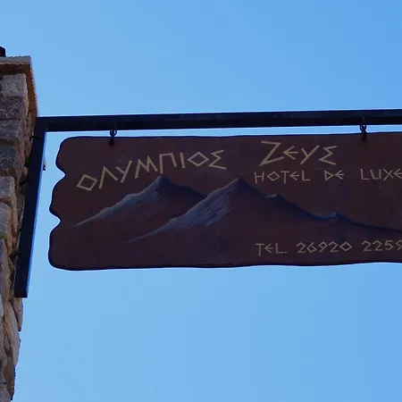 Olympios Zeus Отель Като-Захлору
