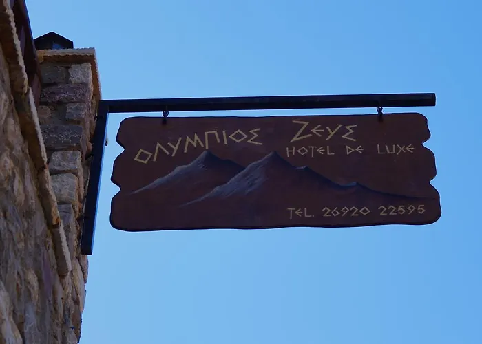 Olympios Zeus Hotel Kato Zachlorou